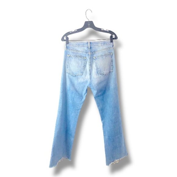 Nili Lotan Celia Design Distressed Denim — NYC Minimalism Meets Edge (Size 27) - Picture 4 of 17